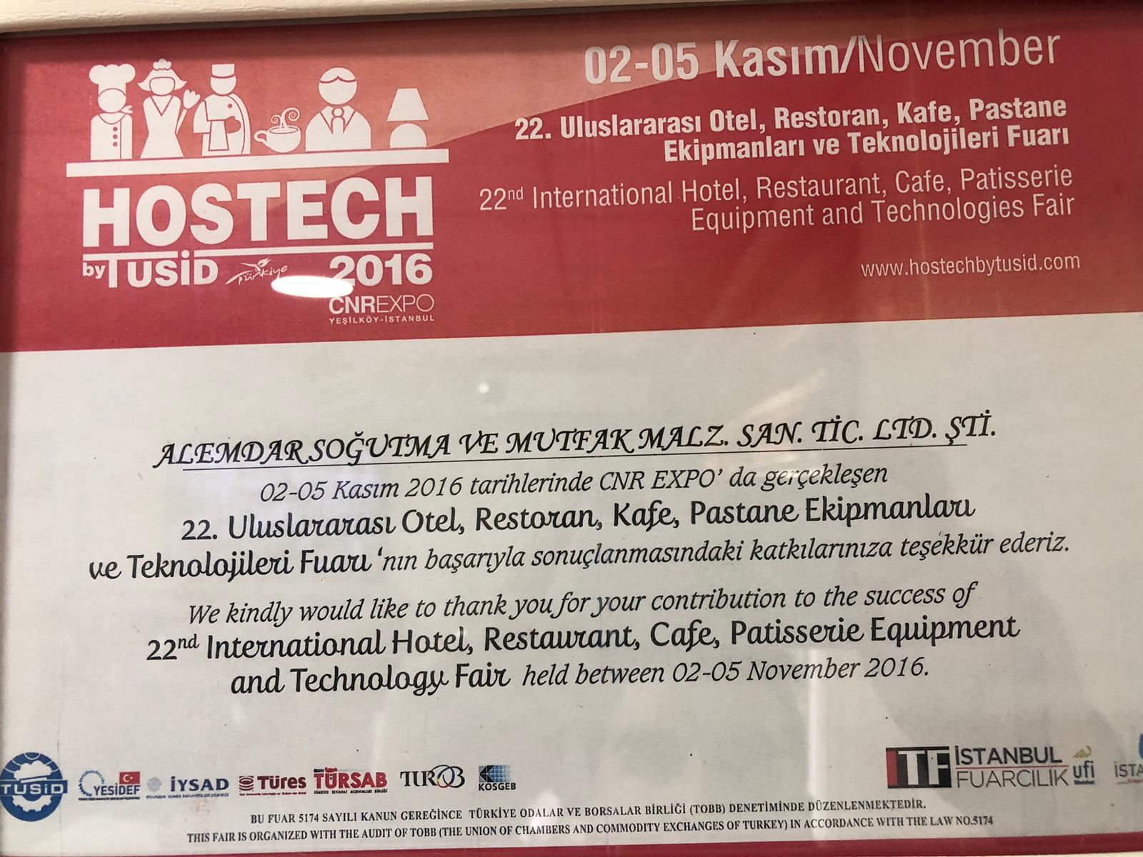 HOSTECH BY TUSİD İSTANBUL 2016