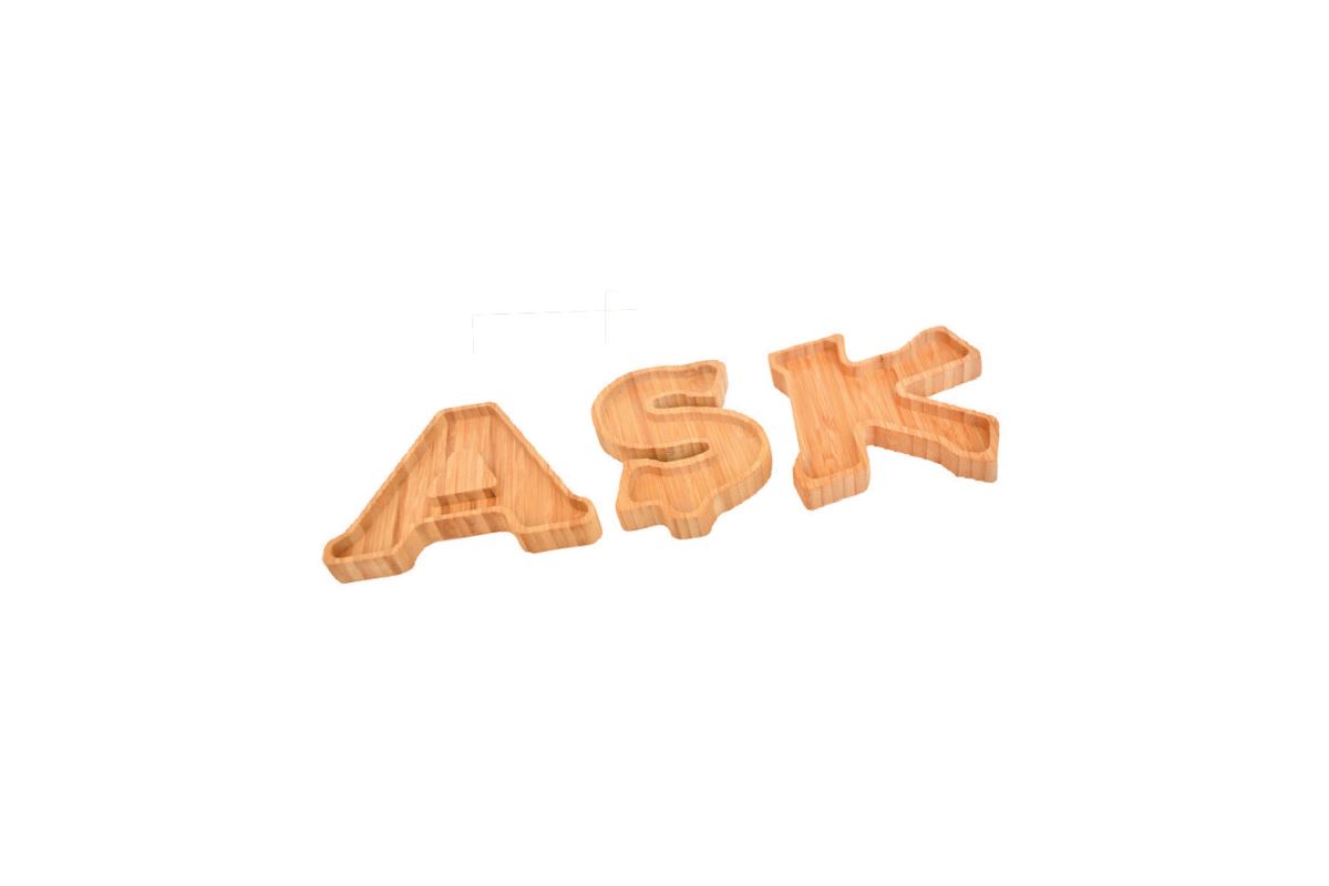 Hicle-Letter Shaped Snack Bowl